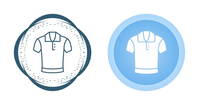 Polo Shirt Vector Icon