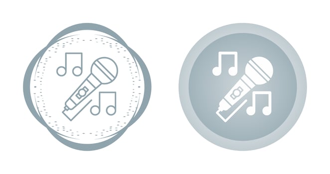 Karaoke Vector Icon