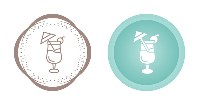 Cocktail Vector Icon