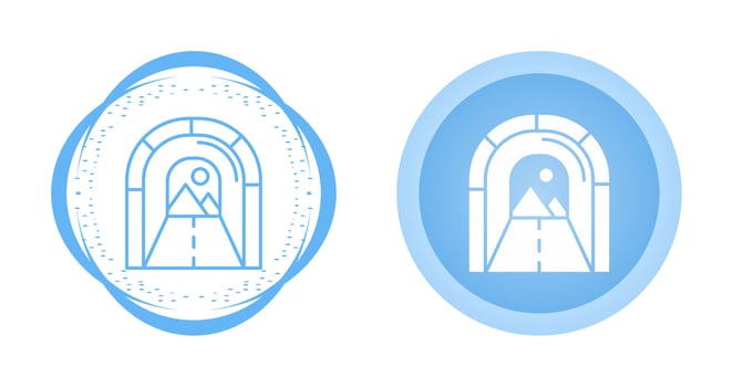 Tunnel Vector Icon
