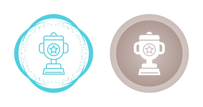Medal Cup Vector Icon
