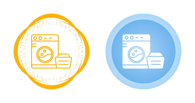 Washing Machine Vector Icon