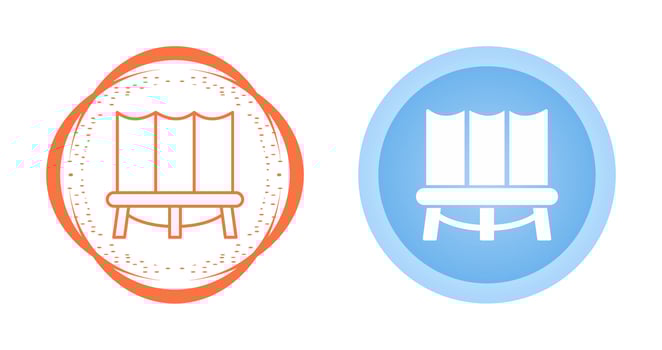 Trampoline Vector Icon
