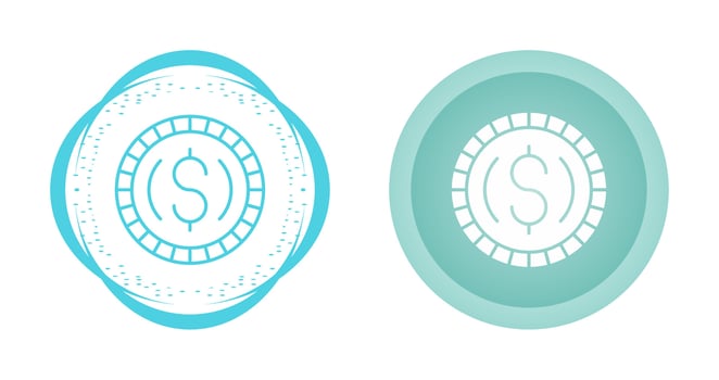 Coin Vector Icon