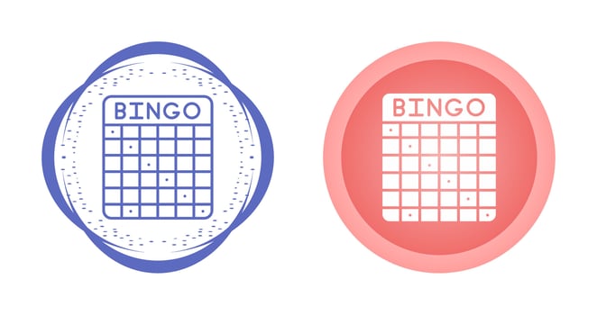 Bingo Vector Icon