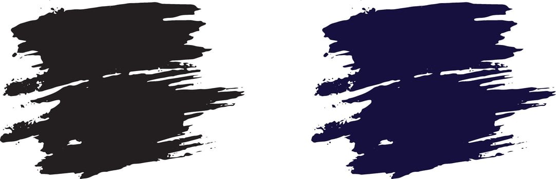 Vector ink brush stroke grunge