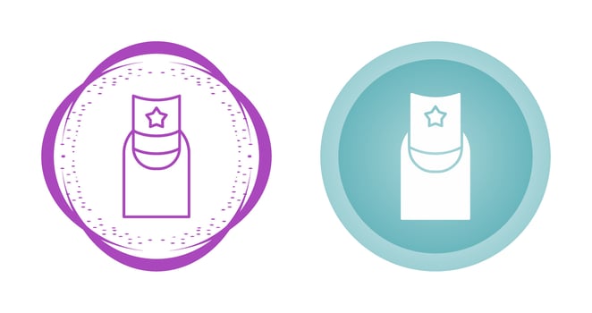 Nail Art Vector Icon