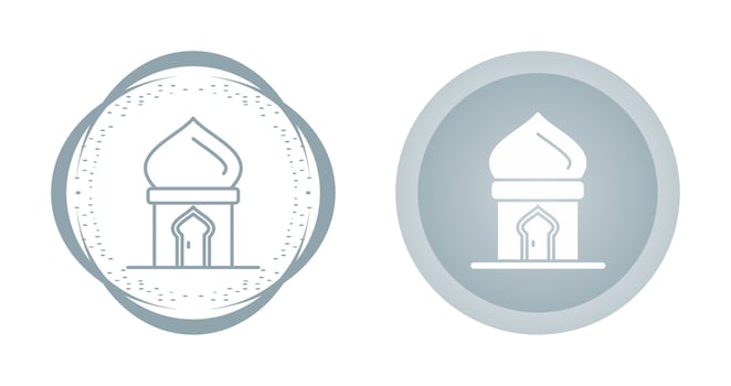 Masjid Door Vector Icon