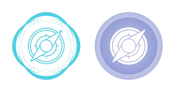 Compass Vector Icon