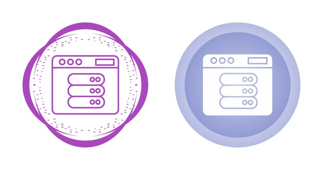 Server Vector Icon