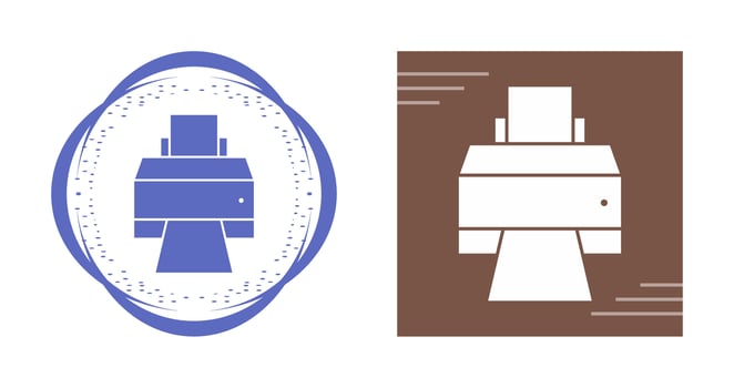 Printer Vector Icon