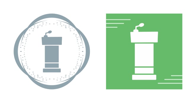 Podium Vector Icon