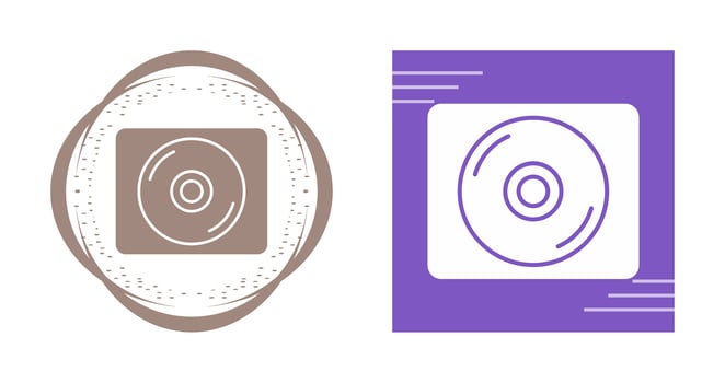 CD Vector Icon