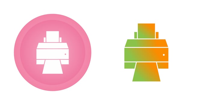 Printer Vector Icon