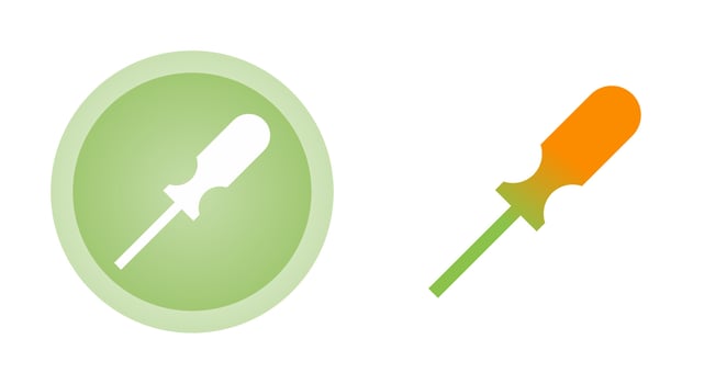 Screw Driver Vector Icon