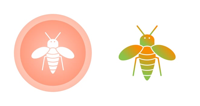 Bee Vector Icon