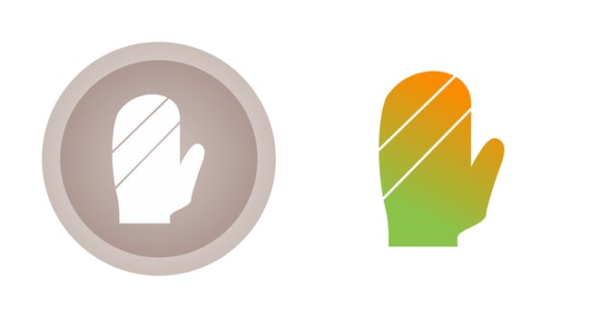 Baking Glove Vector Icon