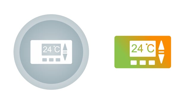 Thermostat Vector Icon