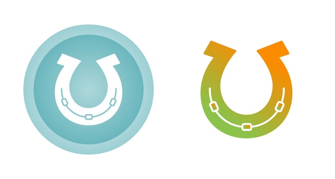 Horse Shoe Vector Icon