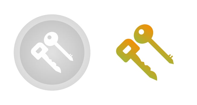 Keys Vector Icon