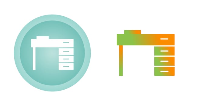 Desk Vector Icon