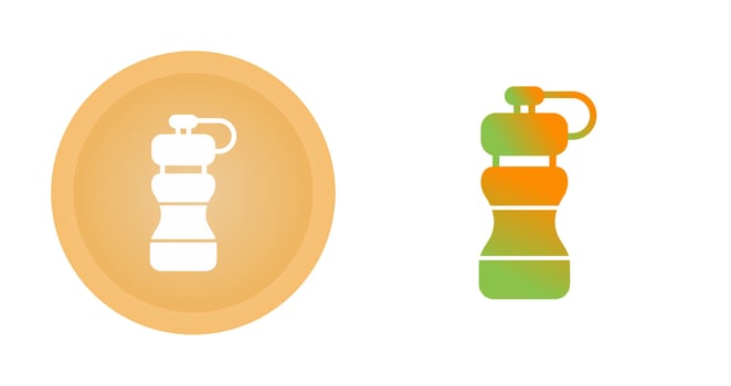 Water Bottle Vector Icon