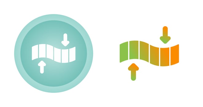 Elasticity Vector Icon