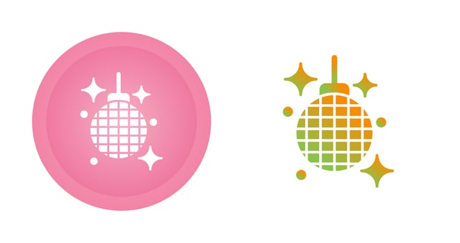 Disco Ball Vector Icon