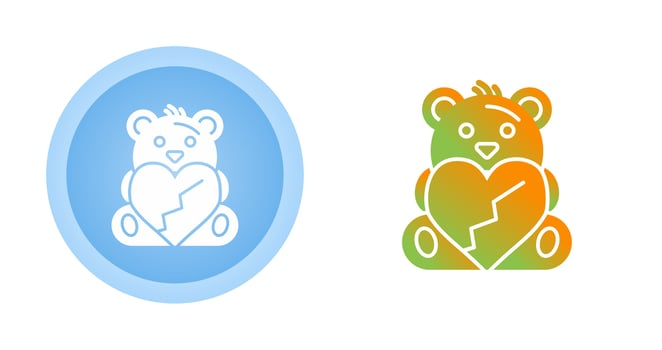 Teddy Bear Vector Icon