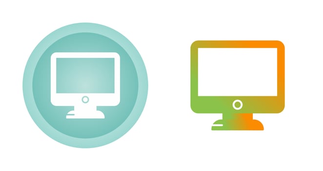 Monitor Vector Icon