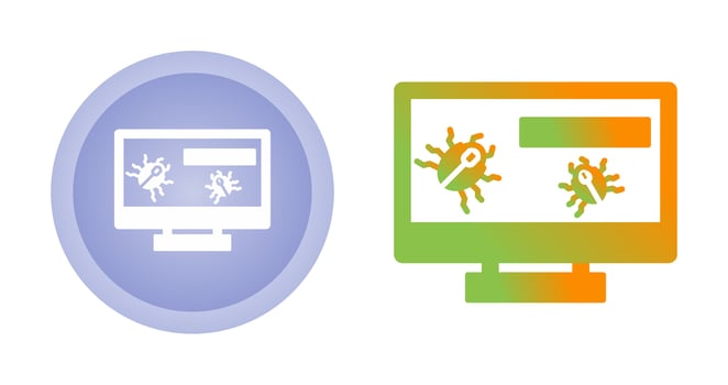 Virus Vector Icon