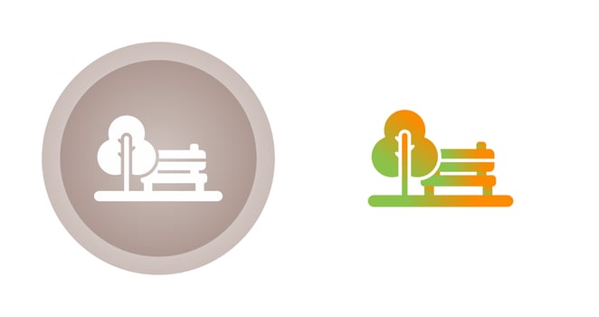 Park Vector Icon