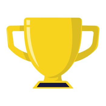 trophy winners award vector