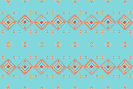 Textiile Ikat ethnic design of damask border pattern.Frame for women fabric use mughal ethnic abstract vintage turkish indian classical texture. vector