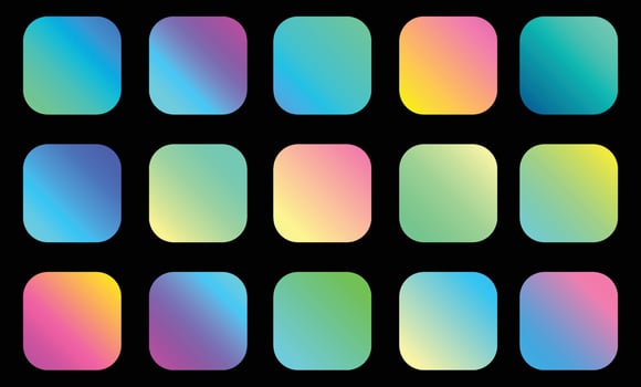 Gradient Color design vector free download other colors and colorful