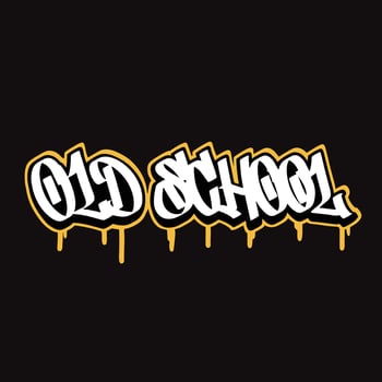 graffiti vector tagging letter word text street art mural hand draw