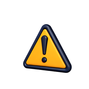 danger 3d rendering icon illustration png