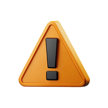 danger 3d rendering icon illustration png