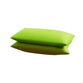 pillow 3d rendering icon illustration png