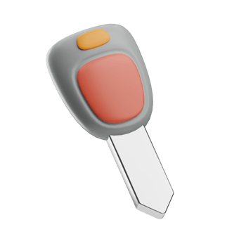 car service car key 3d illustration png