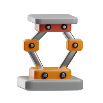 car service car jack 3d illustration png