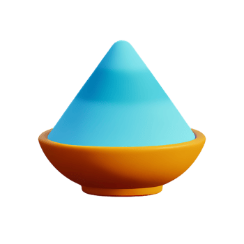 salt 3d rendering icon illustration png