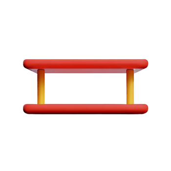 shelf 3d rendering icon illustration png