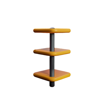 shelf 3d rendering icon illustration png