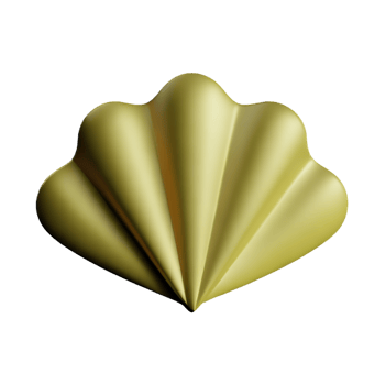 shell 3d rendering icon illustration png