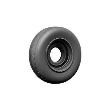 tire 3d rendering icon illustration png