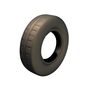 tire 3d rendering icon illustration png