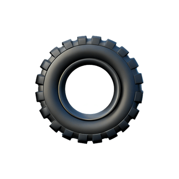 tire 3d rendering icon illustration png
