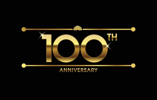 100 anniversary vector