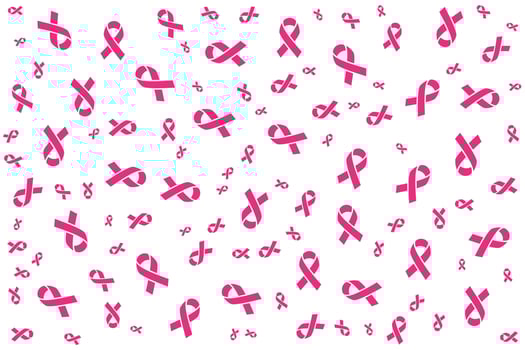pink ribbon is a symbol of breast cancer awareness vector